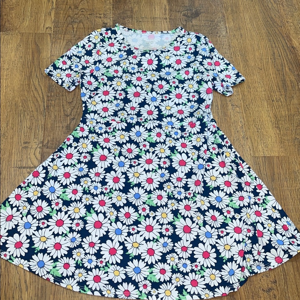 Floral Short Sleeve Dress